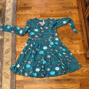 Matilda Jane Teal and Blue Kids Dress